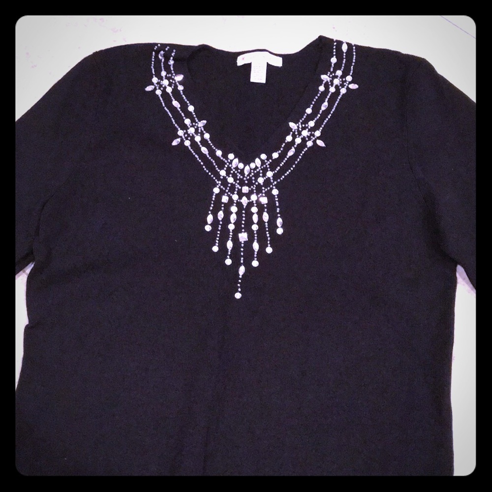JM collection 3/4 sleeve top